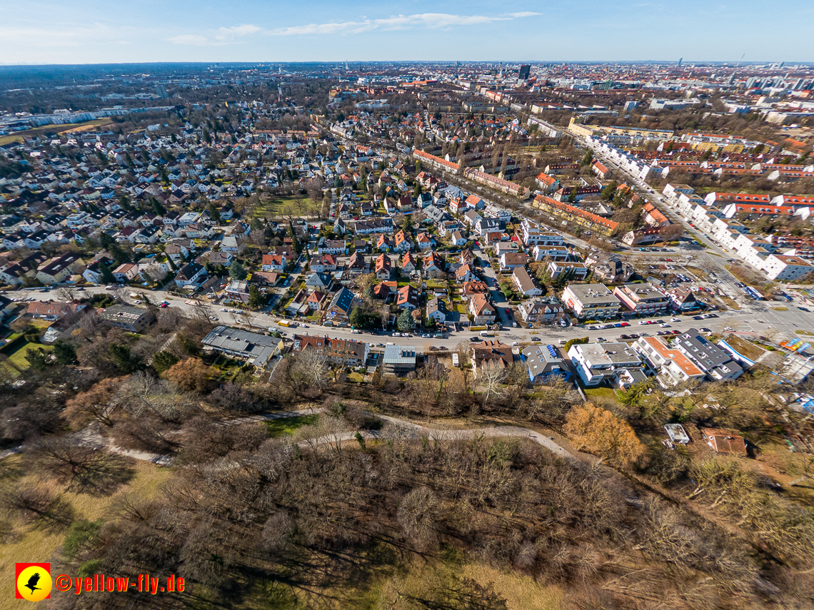 20.02.2023 - der Hachinger Bach und das Michaelibad in Neuperlach